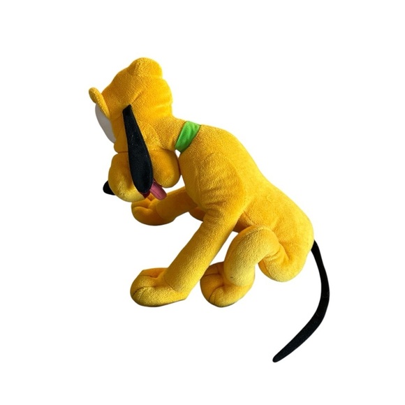 Disney Pluto Stuffed Animal - Yellow and Black - Picture 2 of 5